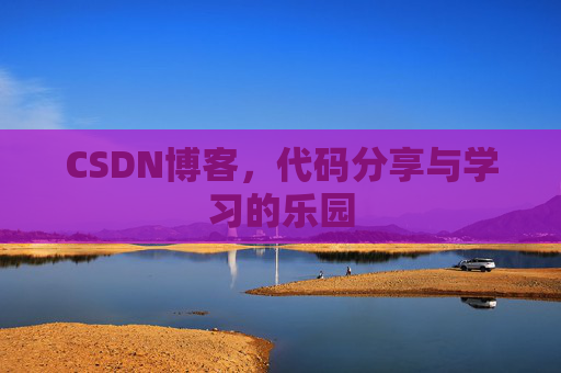 CSDN博客，代码分享与学习的乐园
